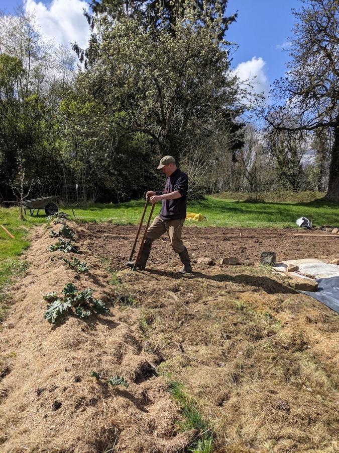L'Angeberdiere Saint-Mars-sur-la-Futaie Buitenkant foto